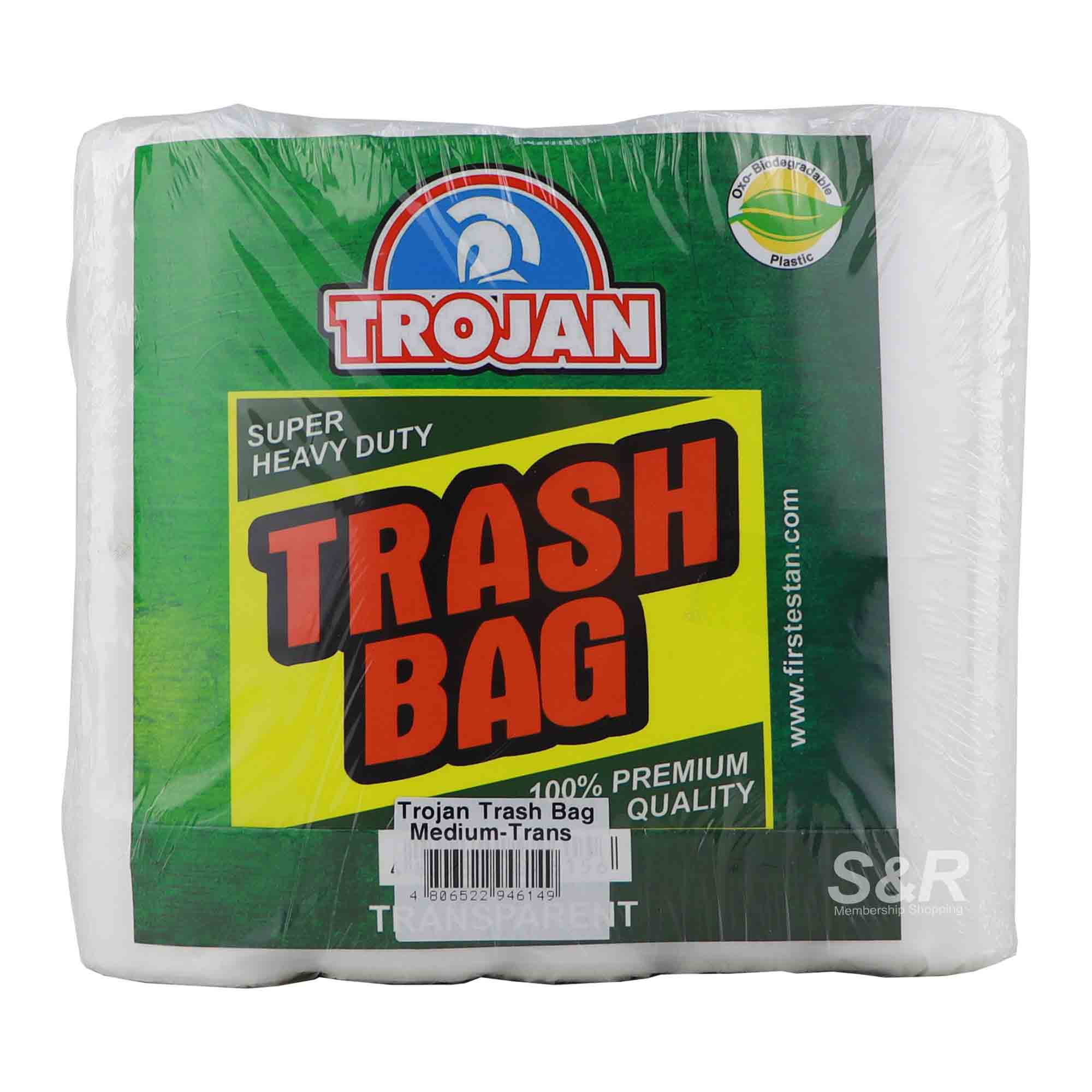 Trojan Super Heavy Duty Trash Bag Medium 120pcs